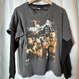 2008 WWE Y2K hybrid shirt size Youth XL John Cena HHH Hardy Boys Ray Misterio‎